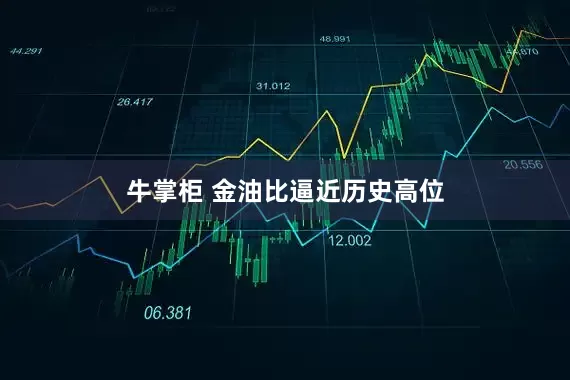 牛掌柜 金油比逼近历史高位